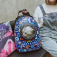 Transparent Space Capsule Pet Backpack for Small Dogs Cats