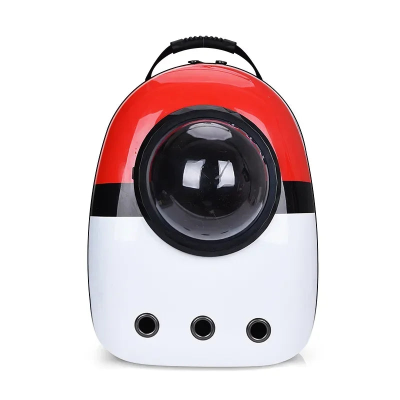 Transparent Space Capsule Pet Backpack for Small Dogs Cats