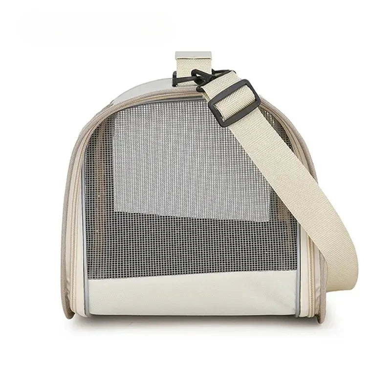 Foldable Breathable Pet Carrier Shoulder Bag for Cats Dogs