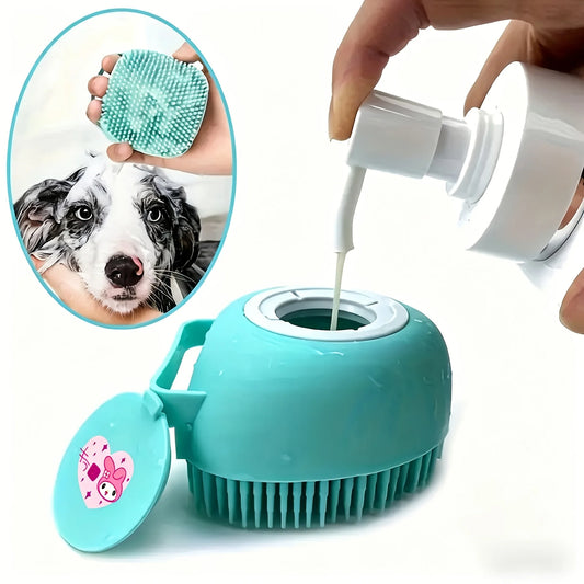 Sanrio Pet Bath Brush and Massage Grooming Tool for Dogs