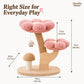 28.35-Inch Flower Cat Tree with Scratching Post and Toys