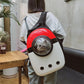 Transparent Space Capsule Pet Backpack for Small Dogs Cats