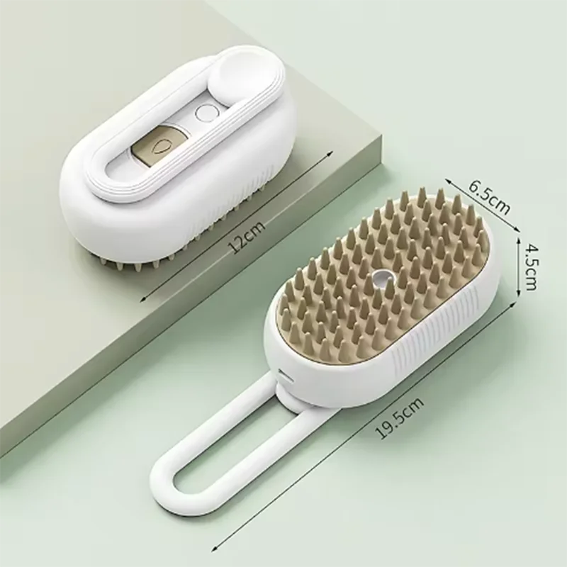 Pet Grooming Comb for Dogs and Cats with Massage Bristles