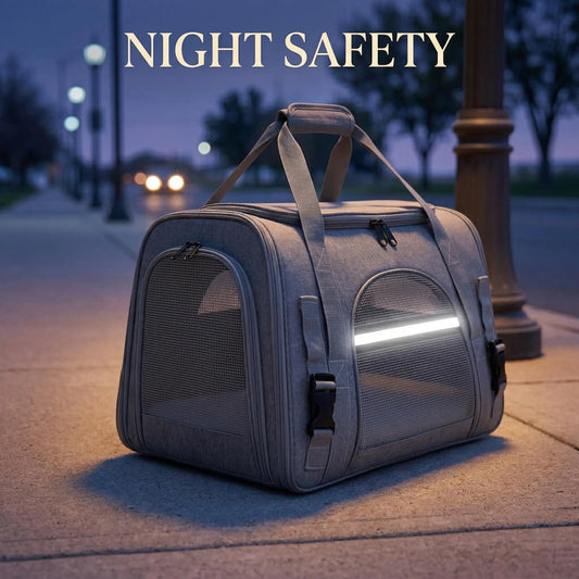 Airline Approved Soft-Sided Pet Carrier for Cats and Dogs
