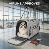 Airline Approved Soft-Sided Pet Carrier for Cats and Dogs