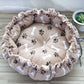 Adjustable Drawstring Soft Warm Pet Nest Bed for Cats