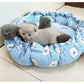 Adjustable Drawstring Soft Warm Pet Nest Bed for Cats