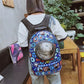 Transparent Space Capsule Pet Backpack for Small Dogs Cats