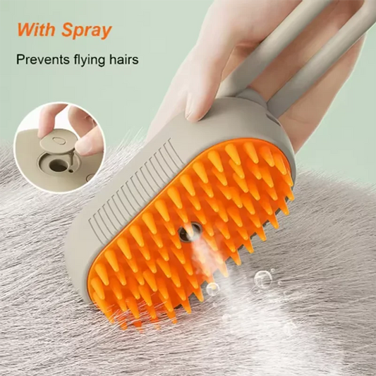 Pet Grooming Comb for Dogs and Cats with Massage Bristles