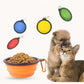 2-in-1 Folding Silicone Pet Feeder Bowl for Travel