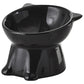Black White Universal Pet Bowl for Cats and Dogs