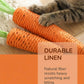 Carrot Sisal Cat Toy with Sound for Scratching and Chewing