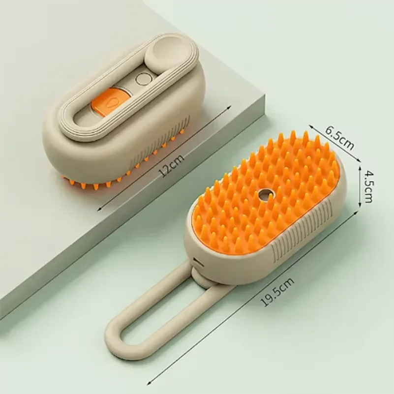 Pet Grooming Comb for Dogs and Cats with Massage Bristles