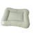 Soft Plaid Dog Bed Pad with Warm Breathable Cushion