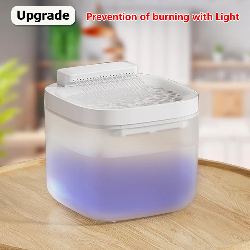 3L USB Pet Water Fountain with Pump and Filter