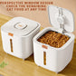 Large Pet Food Storage Barrel with Sealed Moisture-Proof Design